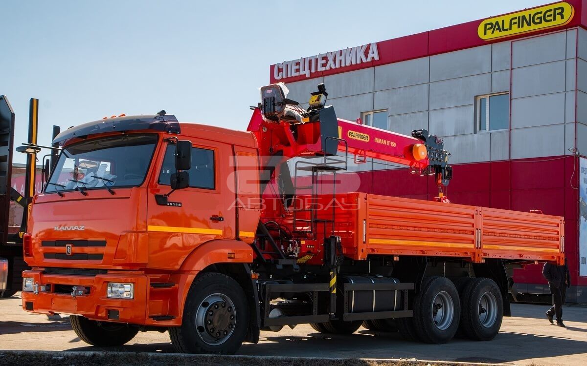 Манипулятор на базе Камаз 10тонн